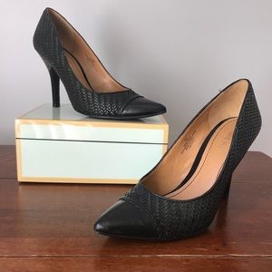 Nine West 4” Black Heels Size 7